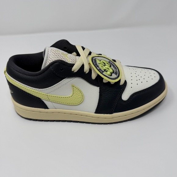 Nike Air Jordan 1 Low SE 85 Kill League Anthracite Luminous Green Sail W-6.5 NWT - Picture 2 of 11